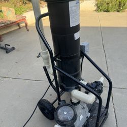 Portable Vacuum 1.5HP Inground Pool Pump with 150 Sq. Ft. Cartridge Filter – Advantage Manufacturing