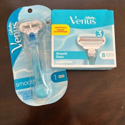Gillette Venus Razor And Cartridge Set, Both For $20