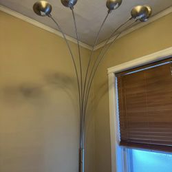 Silver Spider Lamp
