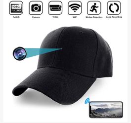 Camera Hat Show Black Strap-back Hat Camera Cap - Nova Sound