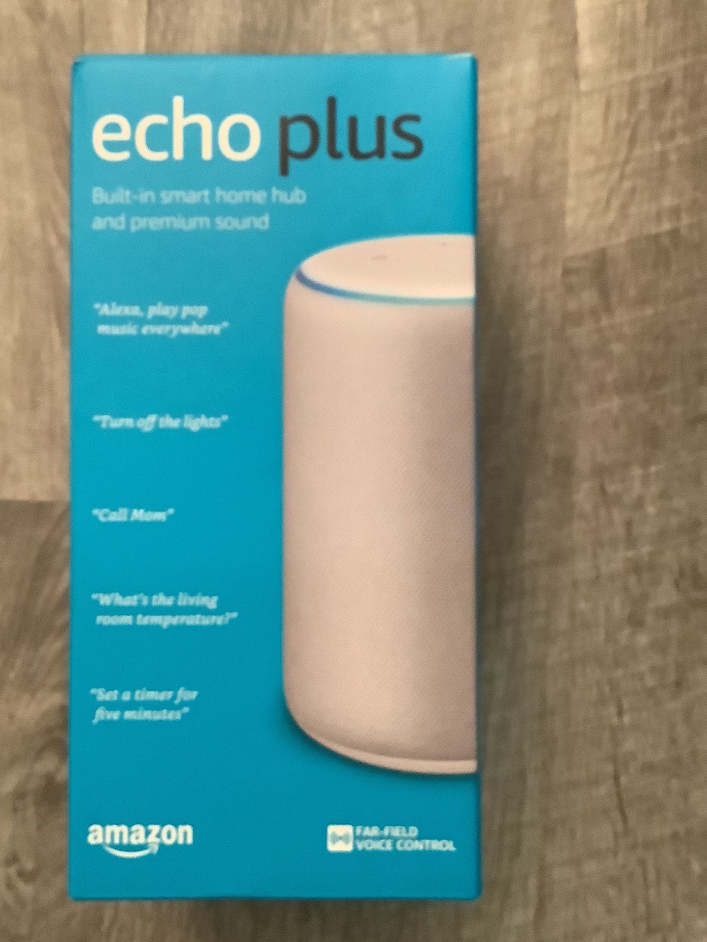 Amazon Echo Plus 2nd Gen With Built In Zigbee Hub New