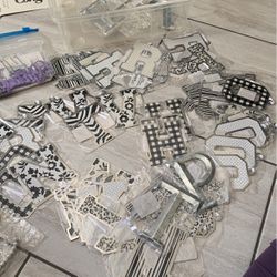 Metal Letter Tags 