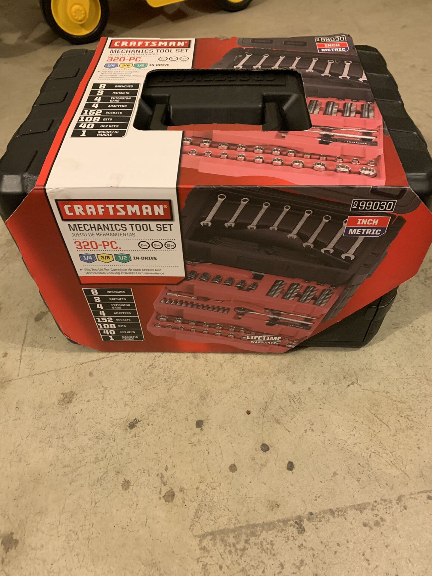 Craftsman 320 piece mechanics tool set