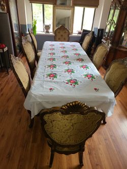 Michael Amini Dining Room Table