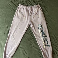 *PURPLE* Sp5der sweats 