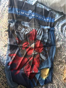 Spider man pillow case