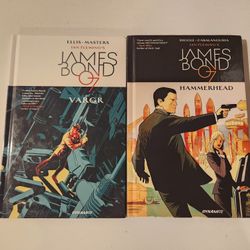 James Bond 007 Dynamite Comics Hardcover Hammerhead & Vargr