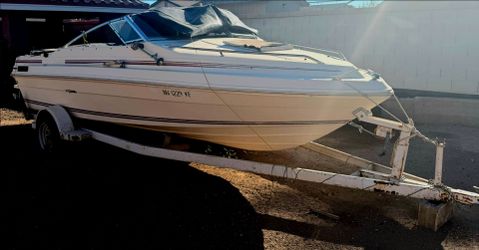 boat sea ray 1985 and trailer