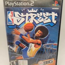 NBA Street PS2 Black Label (Sony PlayStation 2, 2001) Complete CIB W Reg Card