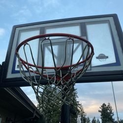 Adjustable Height Freestanding Basketball Hoop