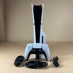 Sony PlayStation 5 Slim Disc Edition 1TB White Console Gaming System CFI-2016