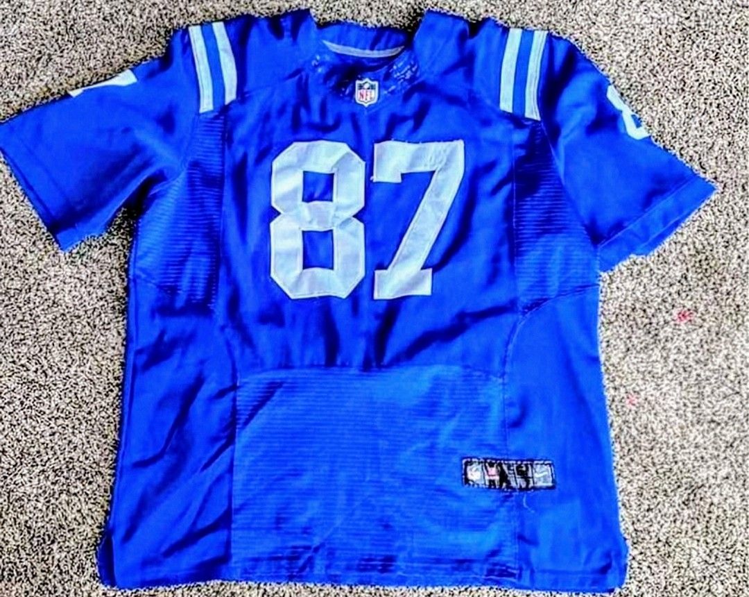Indianapolis Colts 2xL Stitched Sewn On Field JERSEY - Reggie Wayne 87, SELL