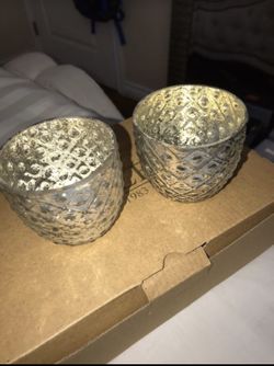 Candles with holders 20$ for both boxes or 10$ each ⭐️