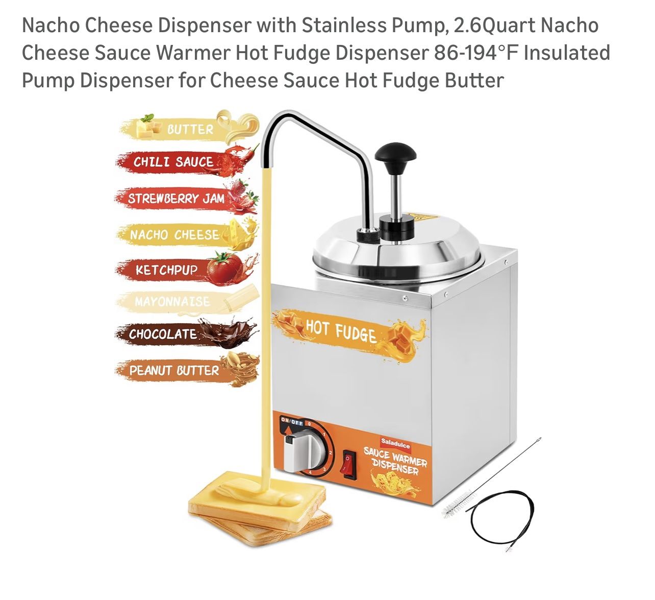  !! Nacho Cheese Dispenser !!