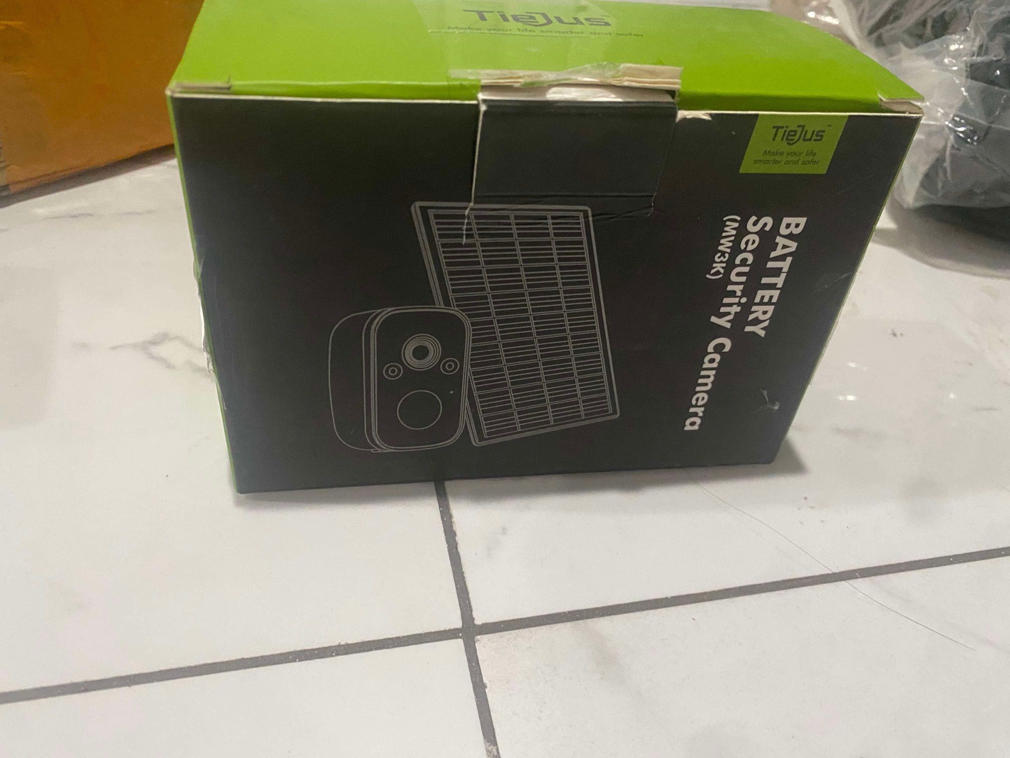 TIEJUS Security Camera Wireless Outdoor, 2K Battery Powered, 2.4G WiFi