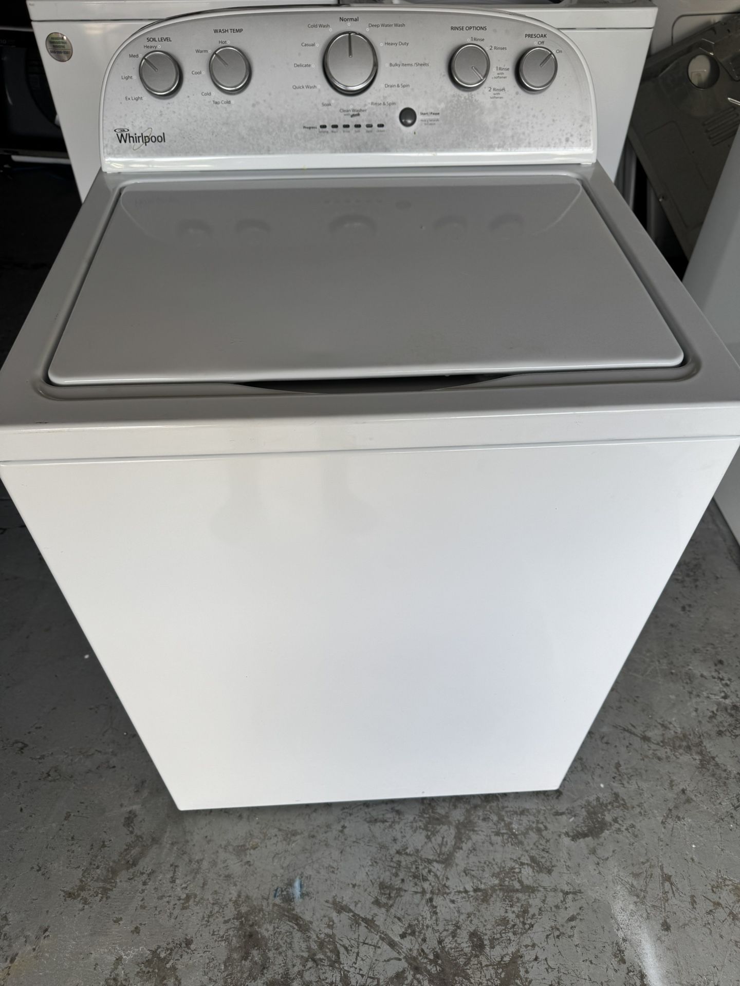 Whirlpool Washer 4.3 Capacity !!! 90 Day Warranty