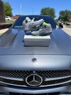 Jordan 5s Green Bean