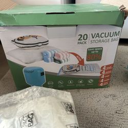 Vacuum Storage Bags With Vacuum