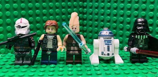 LEGO Compatible Star Wars Minifigure Lot of 5