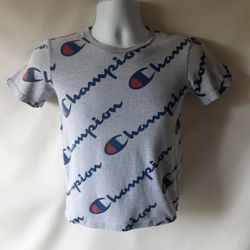 Champion boys gray short sleeve t-shirt size M