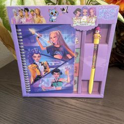 KPop Demon Hunter Notebook With Pen 