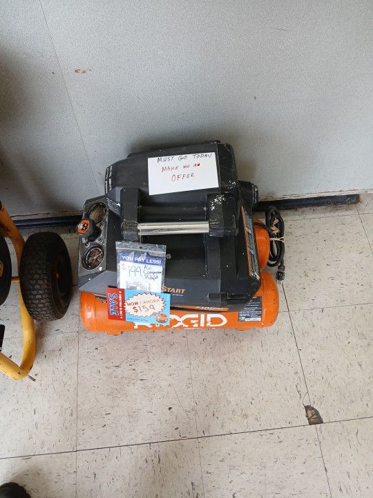 Ridgid Compressor Make Us An Offer
