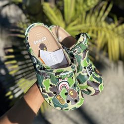Bape Crocs 
