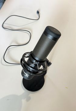 Used HyperX SoloCast microphone used