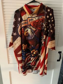 “These colors don’t run “ patriotic shirt 3xl
