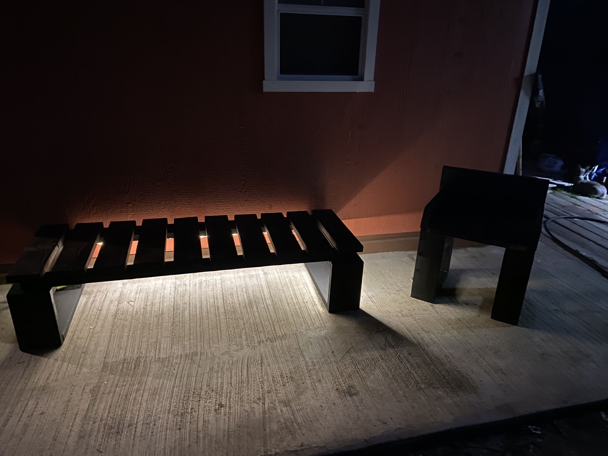 Modern Wooden Bench