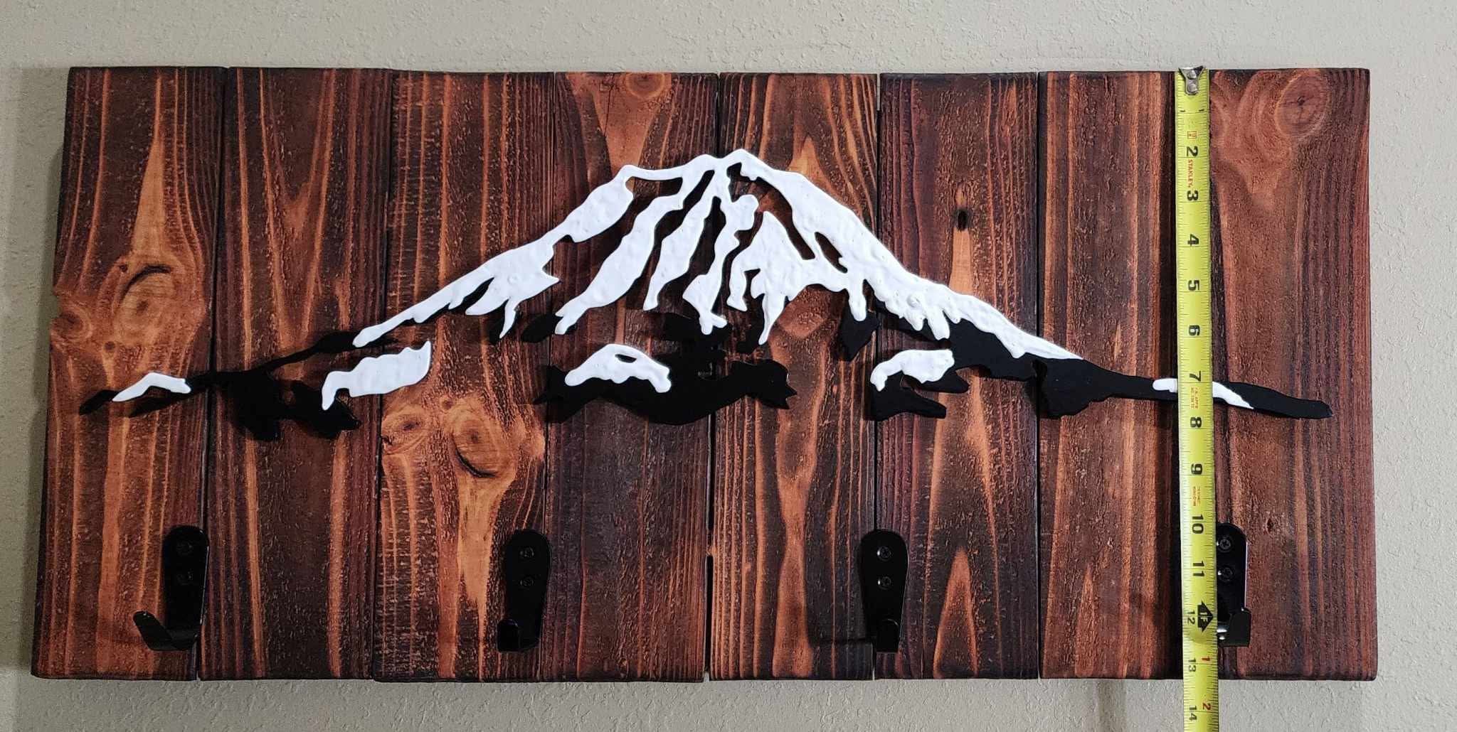 Steel Rainier Coat/towel Rack