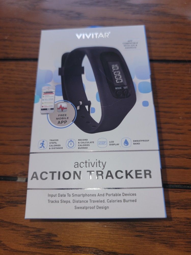 🙂NEW ACTIVITY TRACKER. STEPS, DISTANCE, CALORIES. SEE DETAILS AND 2 PICTURES