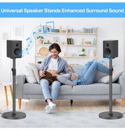 Heavy Duty Speaker Stands Adjustable Universal 