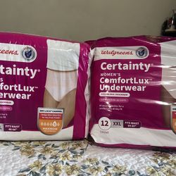 Underwear Pads - 4 Available . “2 XL Bags And 2 XXL bags Available . $7 Each ❤️