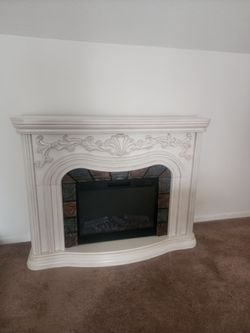 Faux Fireplace