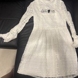 White Lace Dress