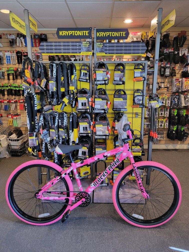 Pink Camo Blocks Flyer Giveaway – SE BIKES Powered By BikeCo