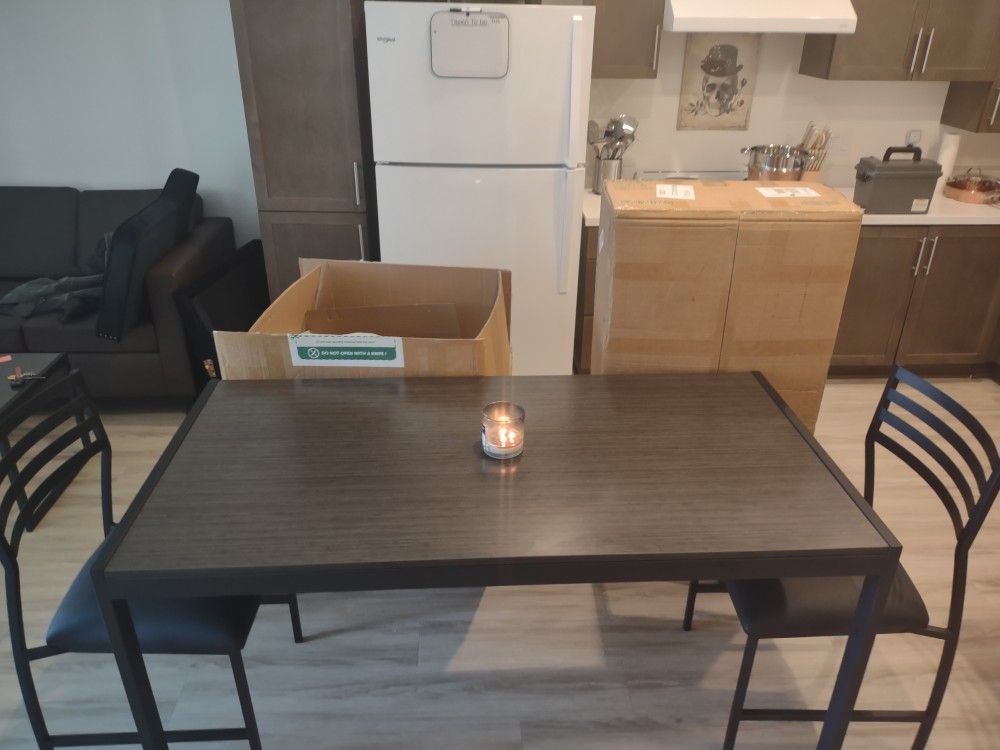 Dining Room Table With Two Chairs