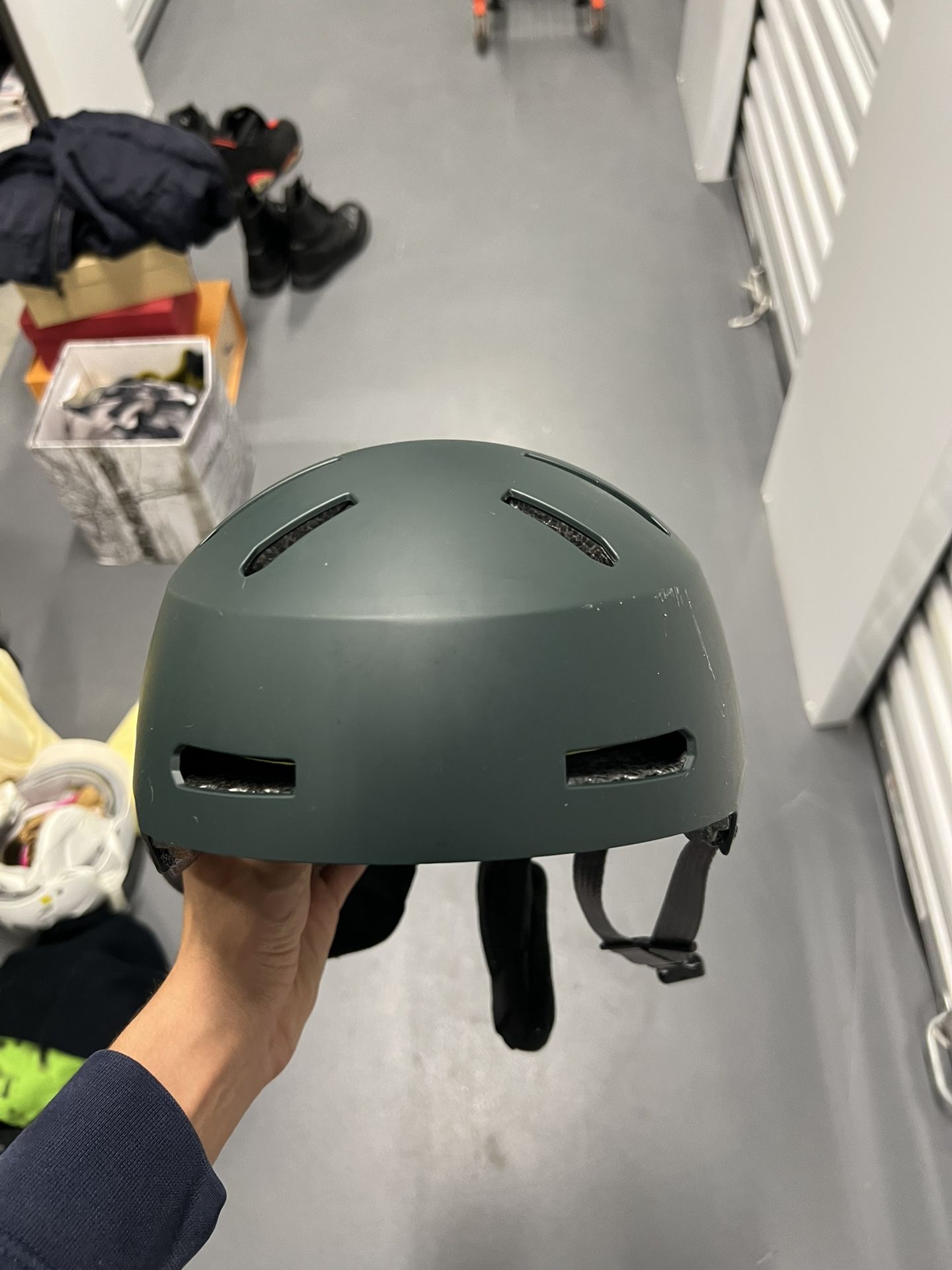 Bern Green Snowboarding/ski Helmet Medium