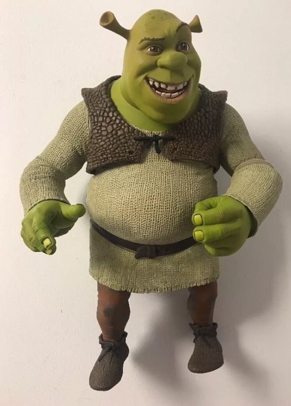 12 inch Talking Shrek and Donkey toy by Macfarlane