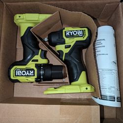 Ryobi ONE+ HP 18V Brushless Compact 1/2 in. Drill/Driver, 4-Mode 3/8 in. Impact Wrench - Tools Only