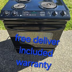 30 Days Warranty (Ge Stove 30w) I Can Help You With Free Delivery Within 10 Miles Distance 