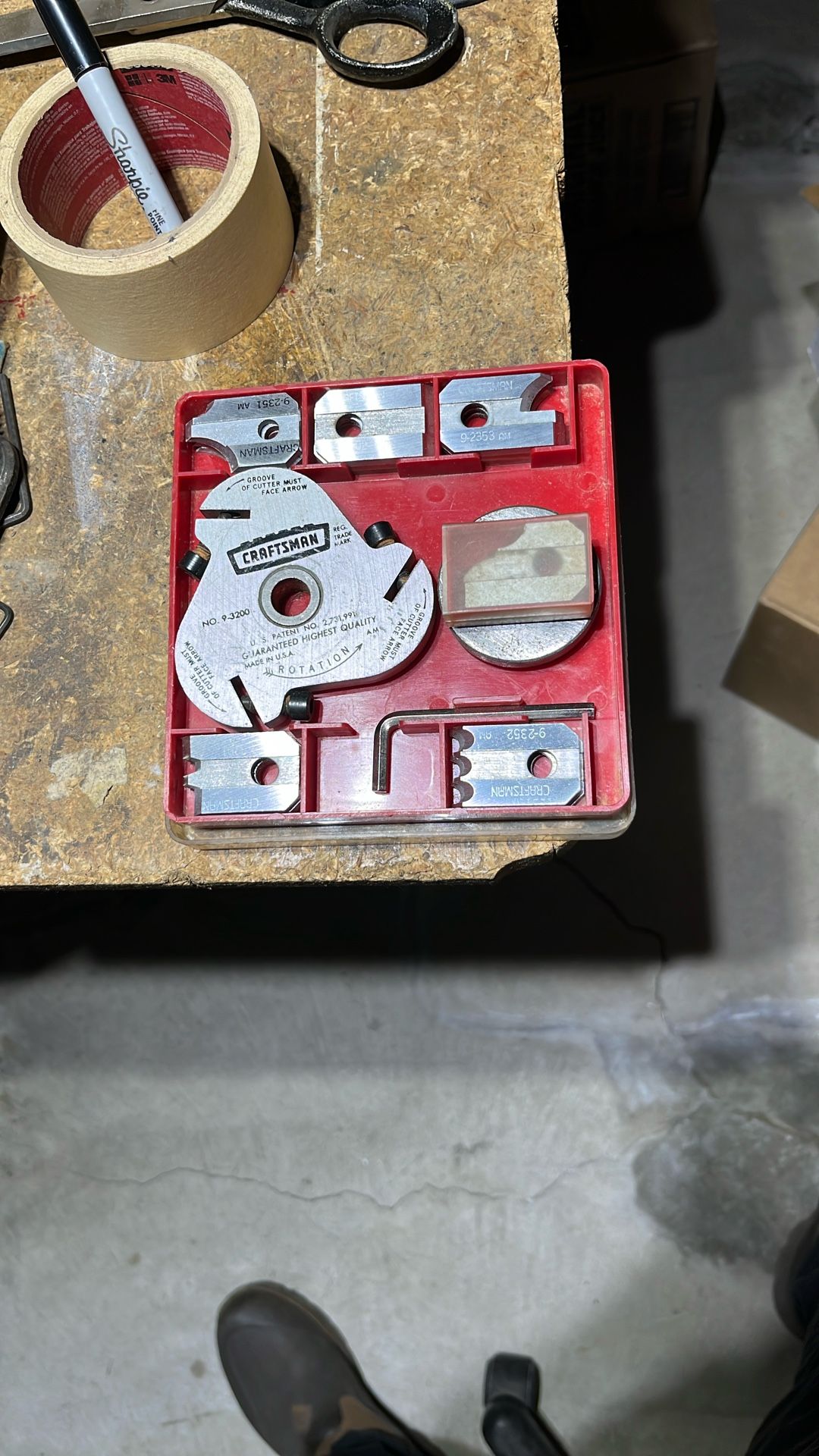18 Craftsman Molding Cutters And  Head