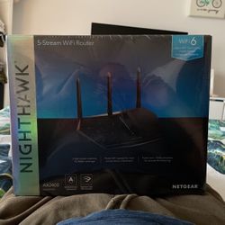 Brand new!!!Sealed!!! Netgear nighthawk AX2400