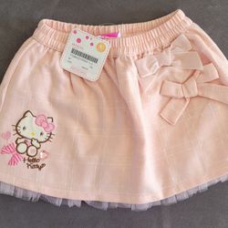 NWT Hello Kitty Sanrio Skirt 3T or 4T