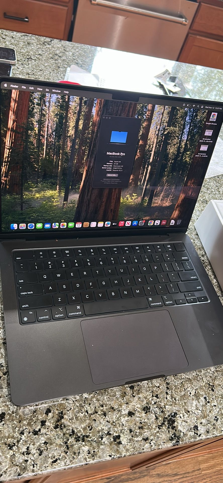 MacBook Pro M4 Chip 14 Inch With Apple Care