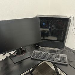 Gaming Pc And Monitor 