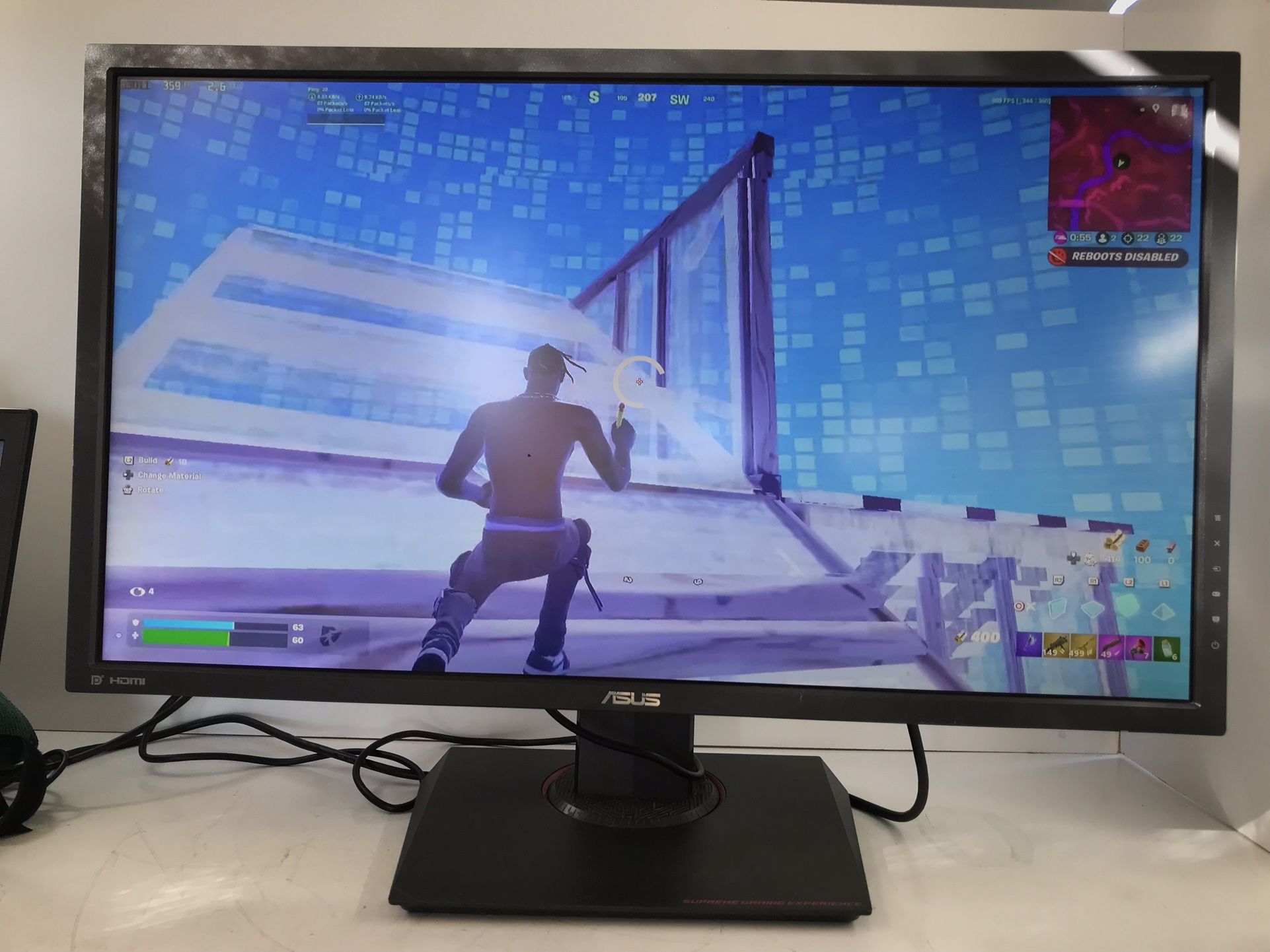 ** Asus MG28UQ (3840x2160) 4K/ 60HZ Gaming Monitor ** *Full Test it works ** Price $80