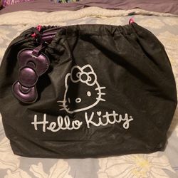 Hello Kitty Purse With Bag