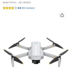 P30 Pro 4k Drone Like New 